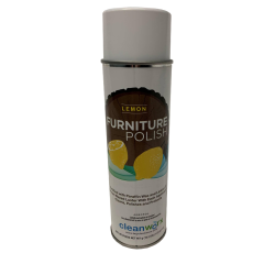 FURNITURE POLISH - AEROSOL  CLEANWORX LEMON 396G 