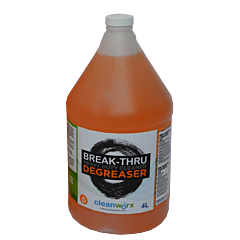DEGREASER - BREAK-THRU HEAVY DUTY CLEANER 4L CLEANWORX