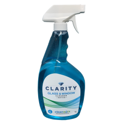 GLASS & WINDOW CLEANER - RTU CLARITY 3 x 946ML/CS CLEANWORX