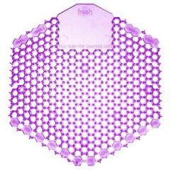 URINAL SCREENS - FRESH 30 DAY WAVE 3D FABULOUS PURPLE 2/PK