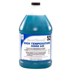 RINSE AGENT - HI TEMPERATURE   RINSE AID #52 C/W INSERT 3.78L 