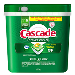 DISHWASHER DETERGENT -  CASCADE POWDER ACTION PACS