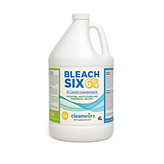 SANITIZER - BLEACH LIQUID 6%  4 X 4L CLEANWORX (CASE)