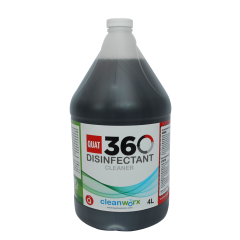 DISINFECTANT - QUAT 360 CLEANER 4L CLEANWORX 