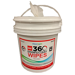 DISINFECTANT - WIPES QUAT 360,  2 X 800 SHEET CLEANWORX 