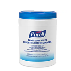 WIPES - PURELL HAND SANITIZING  ECO-FIT CANISTER 6 X 270/TUB