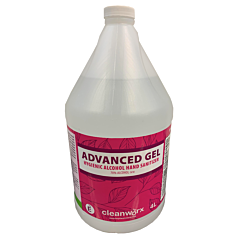 HAND SANITIZER - GEL 4L JUG 70% ALCOHOL CLEANWORX