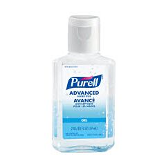 HAND SANITIZER - PURELL GEL  70% 59ML (2 OZ) FLIP TOP 24/CS