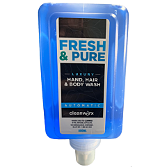BODY WASH - FRESH & PURE GEL AUTO/MANUAL HAND, HAIR & BODY 
