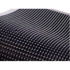 MATTING - RUBBER FINGER, FLEX TIP BLACK 36" X 72" or 3 X 6'