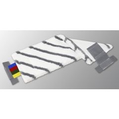MOP PAD - 16" ULTRASPEED MICRO PLUS MOP FOR WET, MOIST or WAX COLOURED TAGS VILEDA (143222) BUCKETLESS