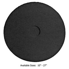 PAD - 19" FLOOR PAD BLACK STRIPPING #72 EACH.
