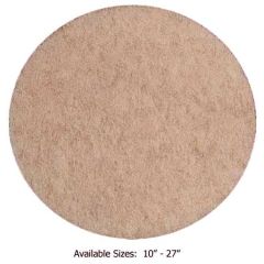 PAD - 20" FLOOR PAD NATURAL  FIBER # 37