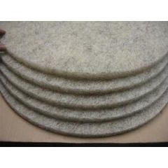 PAD - 21" NATURAL POLY BLEND BURNISHING EACH. (TRELEONI)