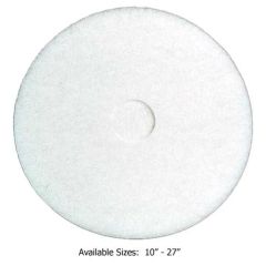 PAD - 19" FLOOR PAD WHITE #41 POLISH 1/EACH