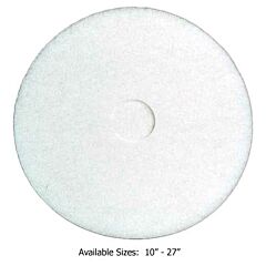 PAD - 20" FLOOR PAD WHITE  POLISH 1/EACH