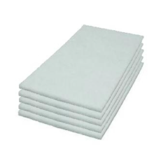 PAD - 12" x 18" RECTANGLE #41  POLISH WHITE 5/CASE