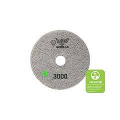 PAD - 13" 3000 GRIT DIAMOND STONE POLISHING PAD *SOLD PER CASE OF 2*