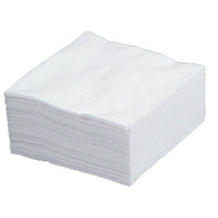 TOWELS - 13 X 16" 1/6 FOLD  NAPKIN PREMIUM WHITE AIRLAID 