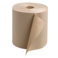 TOWELS - 8" 6 ROLL X 800' KRAFT 