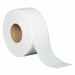 TOILET TISSUE - 2 PLY 8 ROLLS  JRT 600' WHITE FOREST HILL 