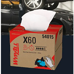 WIPER - BRAG BOX KC WYPALL X60  WHITE GENERAL CLEAN 252/CS