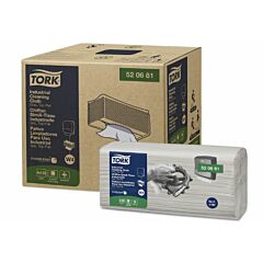 WIPER - TORK 1 PLY INDUSTRIAL GREY CLOTH 480/CS (520681) 