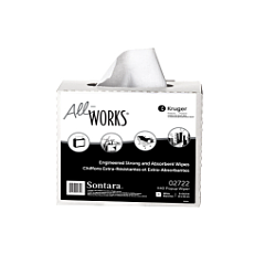 WIPER - ALL WORKS K40 POP-UP  BOX INTERFOLD WHITE LOW LINT 