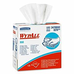 WIPER - POP-UP KC WYPALL X60  WHITE GENERLA CLEAN 1260/CS 