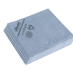 WIPER - ANTIBAC MICROFIBRE NANO-TECH BLUE 5/PK. (128601)