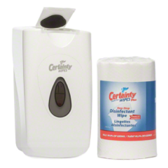 DISPENSER - STARTER PARK C/W 1 CERTAINTY DISINFECTANT WIPES # 92350 & 1 WALL MOUNT DISPENSER (STR1005D)