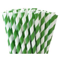 STRAWS - 8" PAPER WRAPPED  JUMBO WHITE STRAWS 2000/CS