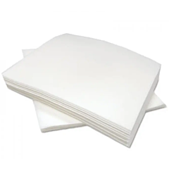 TOWELS - 13 X 13" 1/4 FOLD  NAPKIN PREMIUM WHITE AIRLAID 