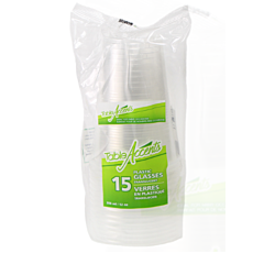 CUPS - 12 OZ COLD CLEAR  TRANSLUCENT PLASTIC 540/CS