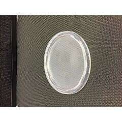 LID - CONT FITS 8OZ ROUND DELI CONTAINER CLEAR 1000/CS