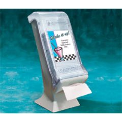 DISPENSER - TORK NAPKIN  XPRESSNAP W/STAND CRYSTAL BLUE 