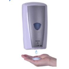 DISPENSER - SANITIZER GEL  AUTOMATIC WHITE/GREY 1000ML 