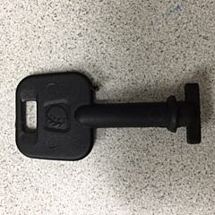 KEY - BLACK KEY FITS TOILET TISSUE/ TOWEL DISPENSER