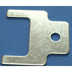 KEY - METAL 2 PRONG SILVER  FITS K.C TOWEL DISPENSER