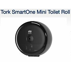 DISPENSER - TT TORK SMART ONE BLACK SINGLE MINI (684008)