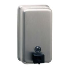 DISPENSER - SOAP VERTICAL  LIQUID SOAP STAINLESS STEEL