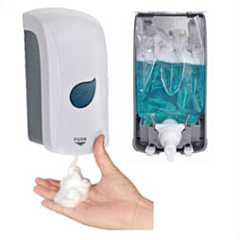 DISPENSER - FOAM SOAP OR  SANITIZER FRESH & PURE MANUAL 