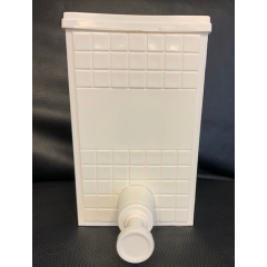 DISPENSER - SOAP 24 OZ BULK FILL LOTION PUSH WHITE