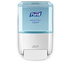 DISPENSER - SOAP ES4 MANUAL PUSH WHITE FITS 1200ML FOAM & 