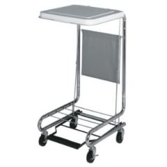 CART - LAUNDRY HAMPER WITH LID