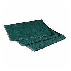 SCRUB PAD - GREEN 96N NIAGARA  MEDIUM DUTY SPONGE 6" X 9" 