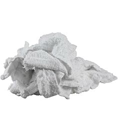 WIPER RAGS - 20 LB WHITE TERRY  