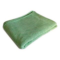 WIPER - MICROFIBRE GREEN  CLOTH 14 X 14" EACH