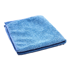 WIPER - MICROFIBRE BLUE CLOTH 16" X 16" ALL PURPOSE 10/PACK 