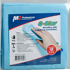 WIPER - Q-STAR ALL PURPOSE  MICROFIBRE HIGH ABSORBANT BLUE 